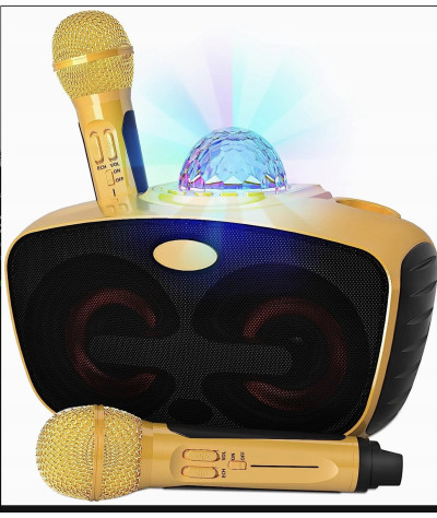 Maszyna Do Karaoke AUX Bluetooth Czarny Projektor