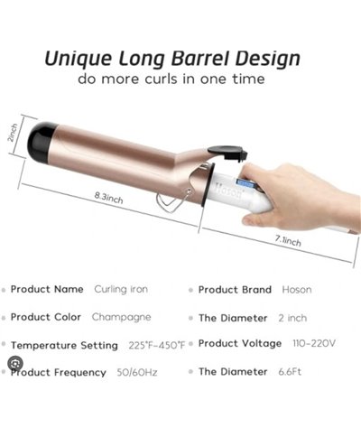 Lokówka Hoson X8399-50mm