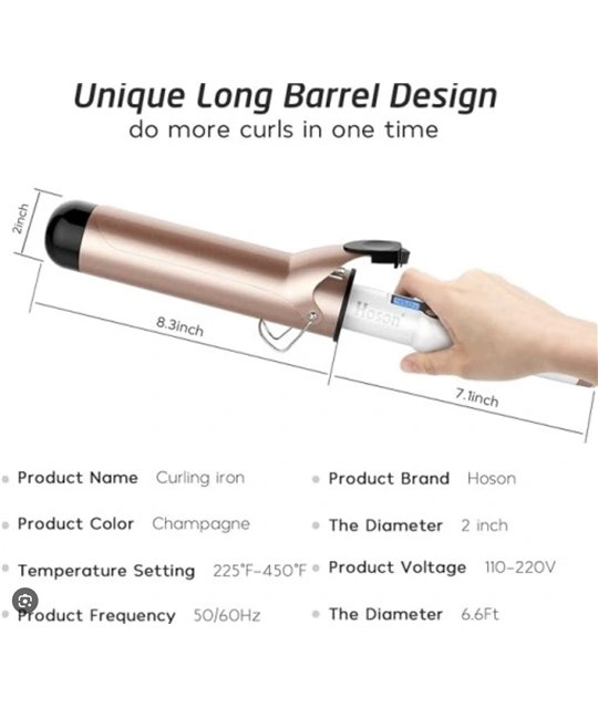 Lokówka Hoson X8399-50mm