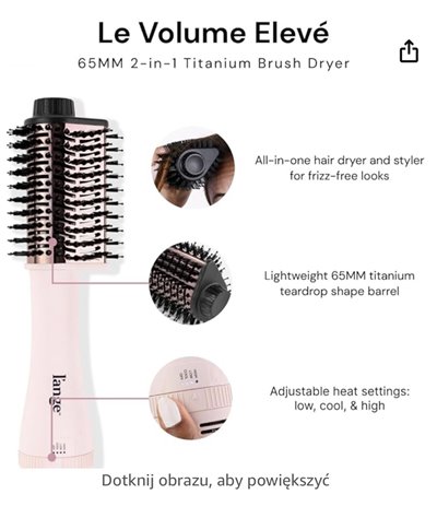 Suszarka szczotkowa L'ANGE HAIR Le