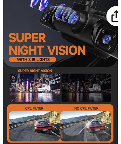 Kamera samochodowa HUPEJOS 360°