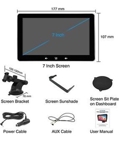 SYSTEM NAWIGACJI SAMOCHODOWY CARPLAY INTELIGENTNY BEZPRZEWODOWY